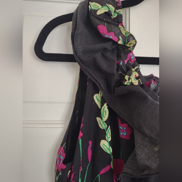 One Shoulder Maxi Dress Floral‎ - Picture 8 of 9